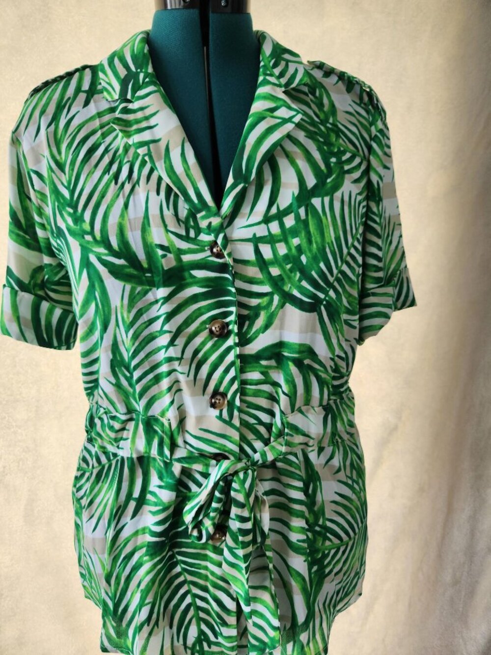 Safari inspired top